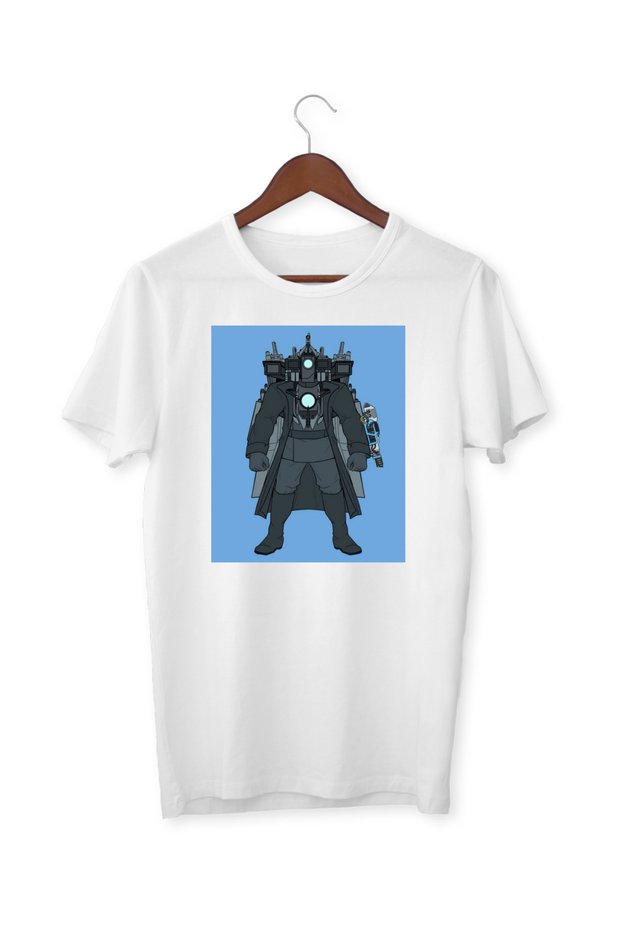 Skibidi Titan Cameraman Toon Toilet T-Shirt - Skibidi00053