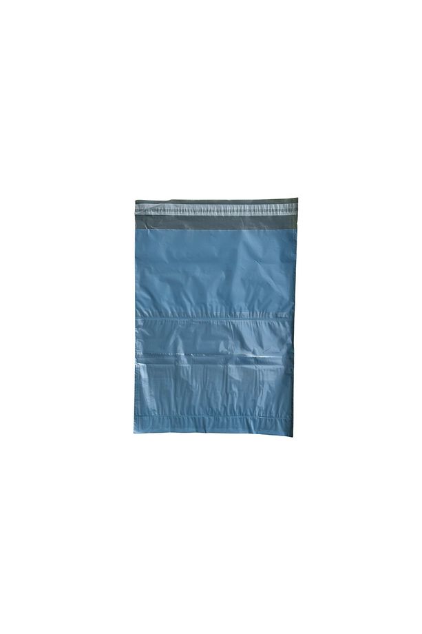 Cepli Renkli Kargo Poşeti - 30x37 Cm - Mavi - 100 Adet - 2