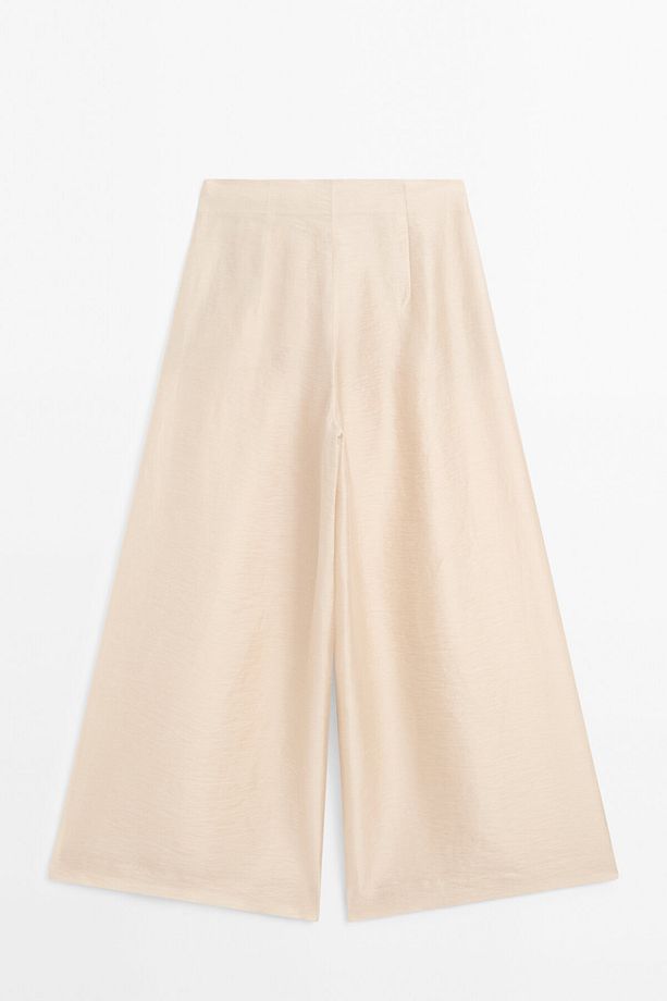 Fluid tweezers trousers with wool - 8