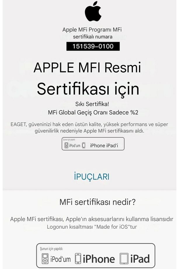 İ66 256gb. Mfi Apple Lisanslı Iphone Lightning Ve Usb 3.2 Süper Hızlı Otg Çift Giriş Flash Bellek - 4