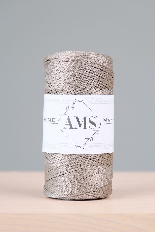 4mm-200gr Makrome İpi Polyester Makrome ipi Supla İpi ve Çanta İpi - 1