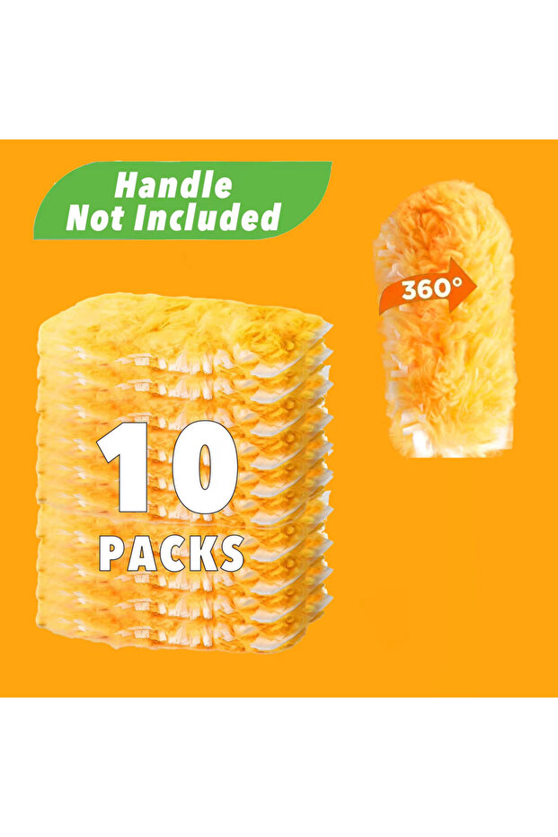 10 عبوات من منفضة الغبار متعددة الأسطح بزاوية 360 درجة من Swiffer Heavy Duty Refill