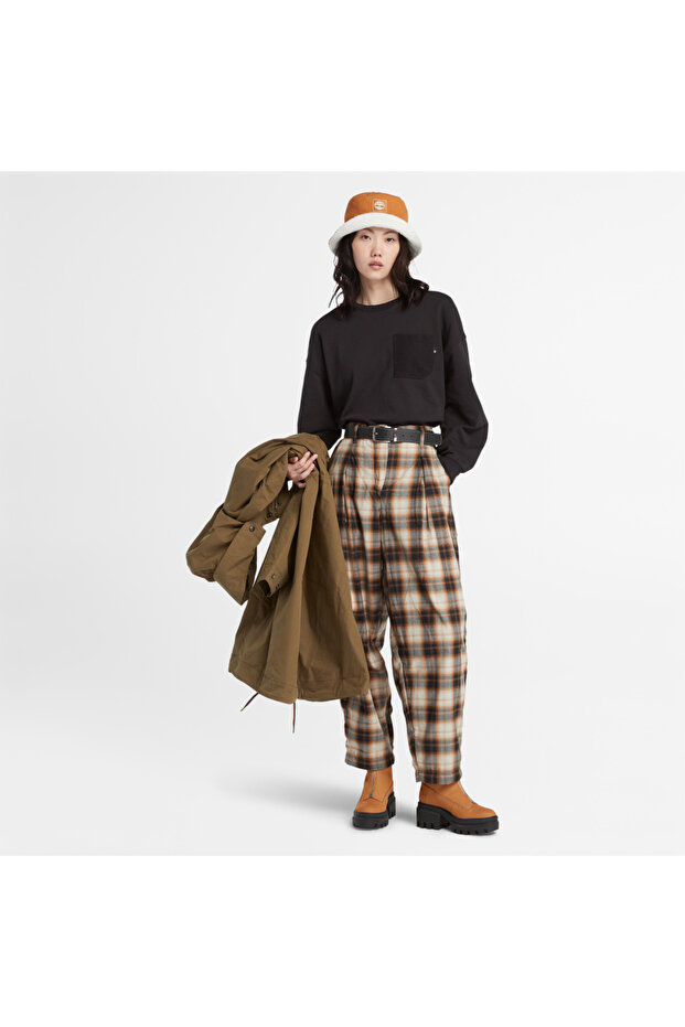 Mixed Textured Crew Sweat - 1