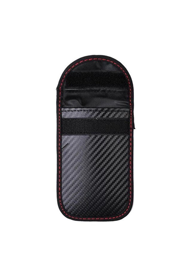 black Card Car Keys Case FOB Signal Blocker Bag RFID Shielding Key Bags Organizer for Pr