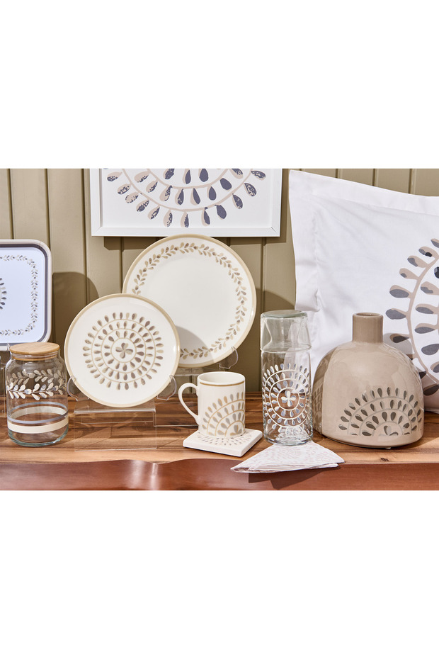 Kitchen Butas Tatlı Tabağı - 19 cm - Renkli - 5