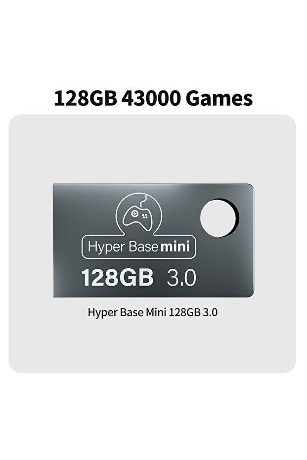 قرص 128 جيجابايت Batocera 37.linux System قرص USB 3.0 محمول بسعة 128 جيجابايت و70 محاكيًا مع أكثر من 43000 لعبة قديمة