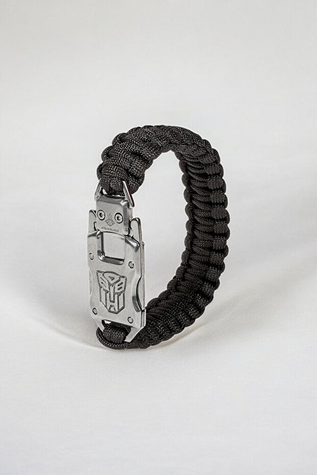 Paracord Outdoor Steel Blade Bracelet