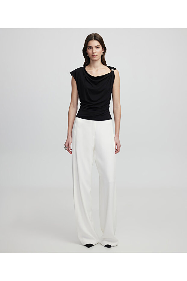 Degaje yaka tişört - 5