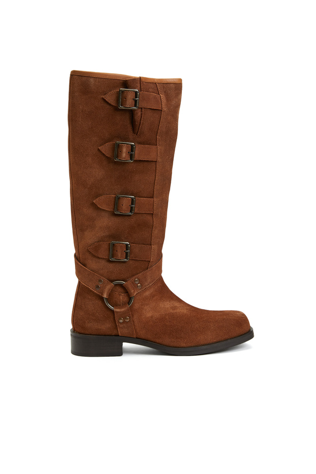 Taba Kadın Deri Çizme - 2