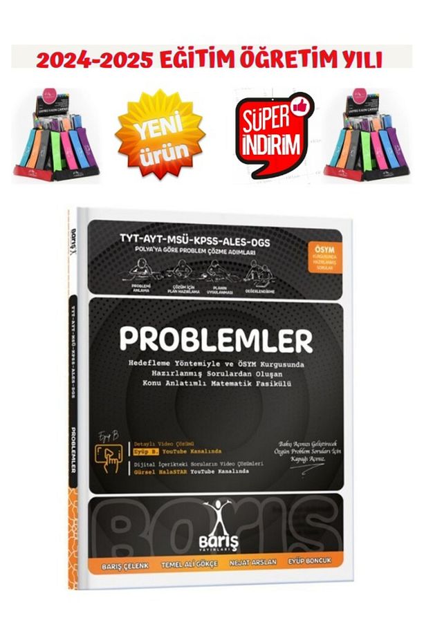Barış Çelenk Güncel Problemler Konu Anlatımlı Fasikül (Ösym Tarzında)+Kalemlik - 1