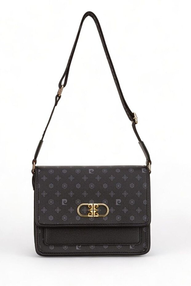 Monogram Black Women's Crossbody Bag 05PC24Y534-MN