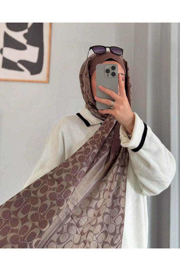 Çift Taraflı İpek Kaşmir Şal C Model Kaşmir Şal - 3