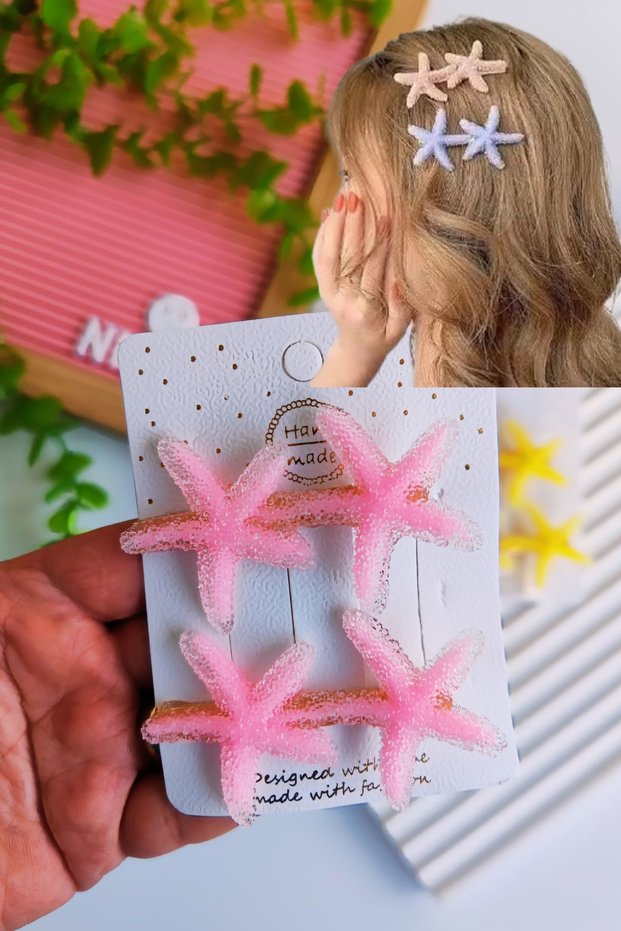 Starfish Collet Buckle 2 Pieces