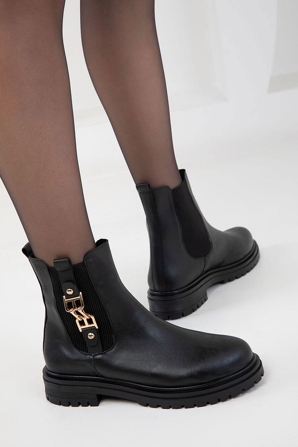 Siyah Kadın Bot & Bootie 20186 - 5