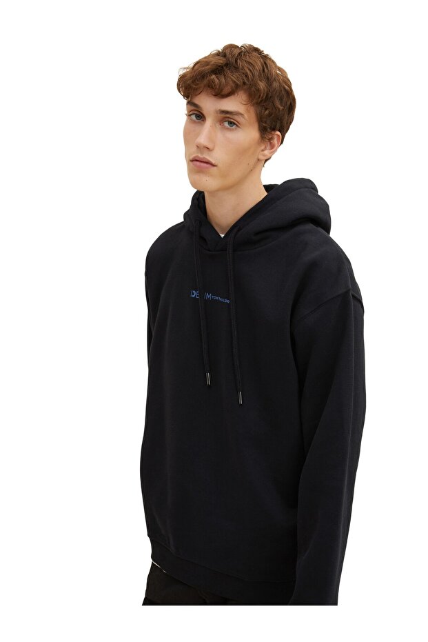 Kapuzenpullover mit Print - 2