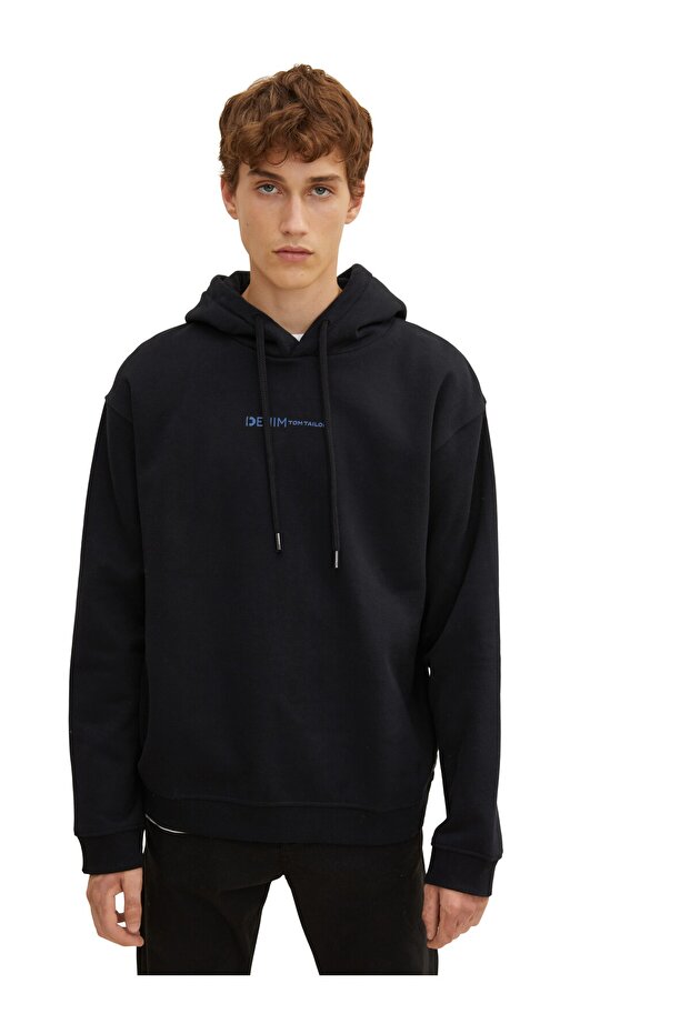 Kapuzenpullover mit Print - 1