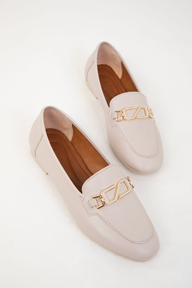 20199 Balerini de damă model bej - 2