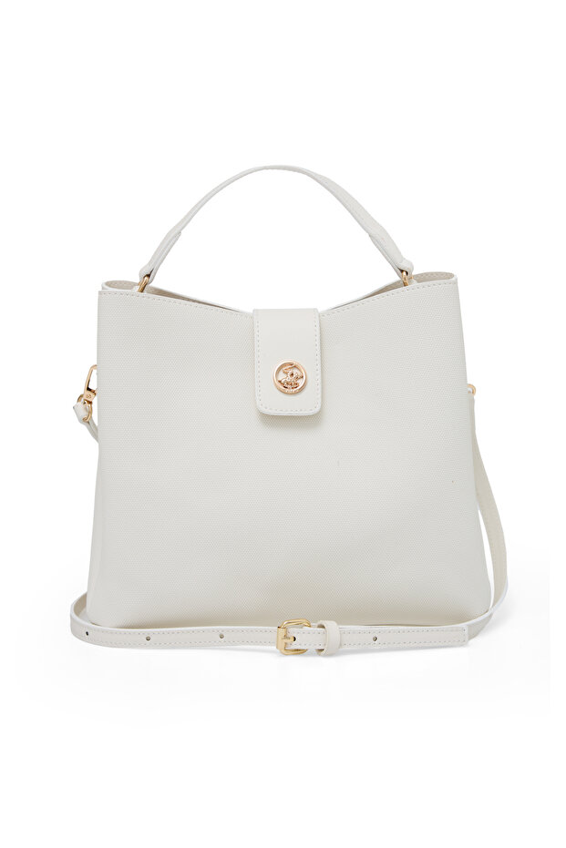 Women's White Shoulder Bag 05Bhpc8051