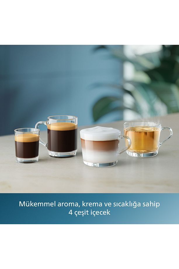 Lattego Tam Otomatik Espresso Makinesi, Tek Dokunuşla 4 Çeşit Içecek, EP2331/10 - 2
