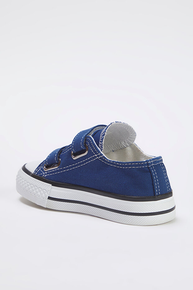 Lacivert Çift Cırtlı Kauçuk Taban Çocuk Unisex Kids Spor Ayakkabı TAKSS25SN00022 - 5