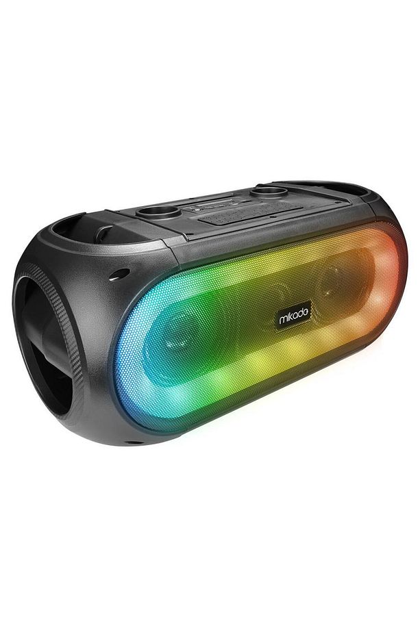 Md-30kp Rainbow Işıklı Kablosuz Çift Mikrofonlu Bt Tws Kolay Taşınabilir Toplantı-parti Hopar - 2