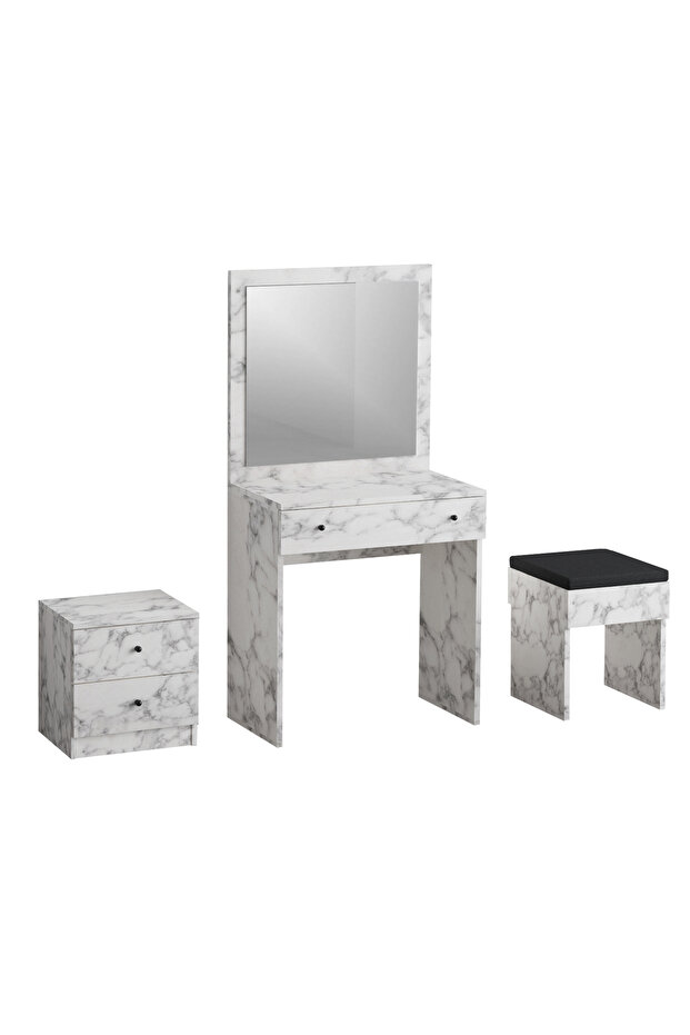 NİCE MAKYAJ MASASI CARRARA MARBLE - 5