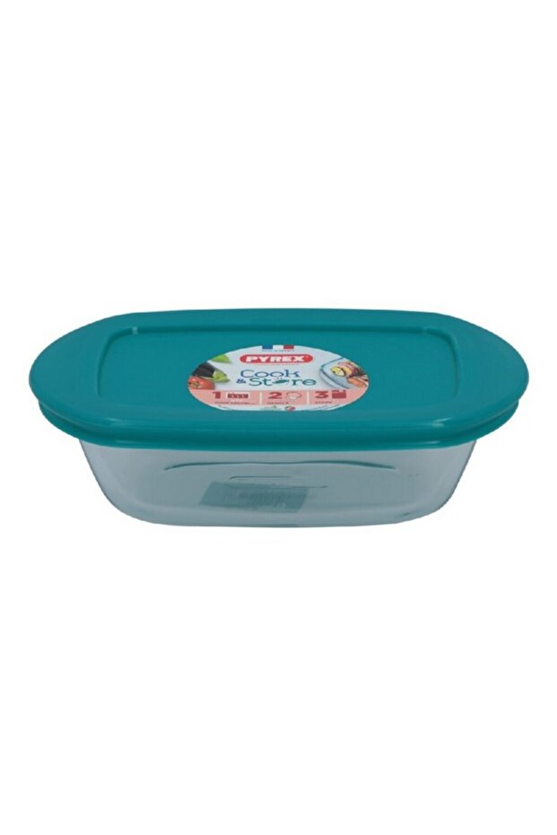 Rectangular Dish with Lid 0.4 Liter - 1