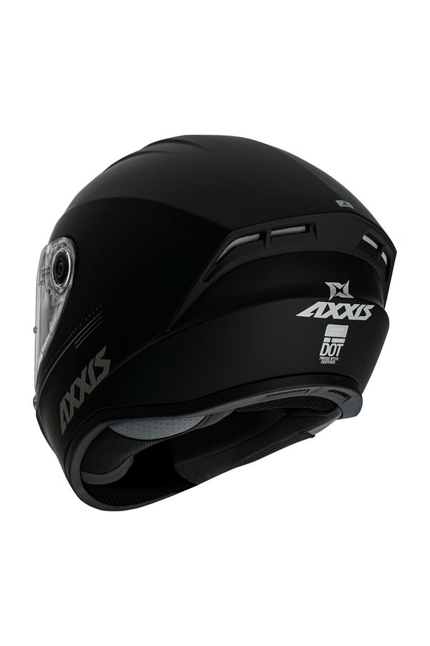 DRAKEN S SOLID V.2 MATT BLACK KAPALI KASK - 3