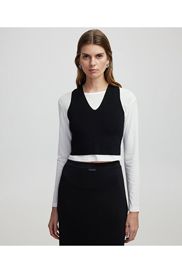 Triko mix tişört - 1