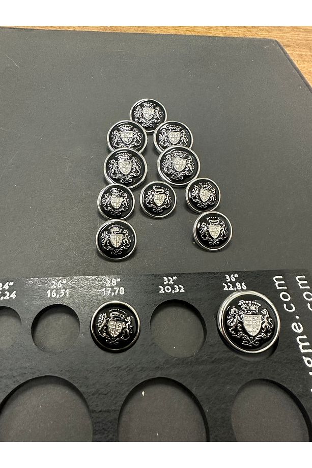 Polnet Button Ceket Blazer Mineli Metal Düğme - 2