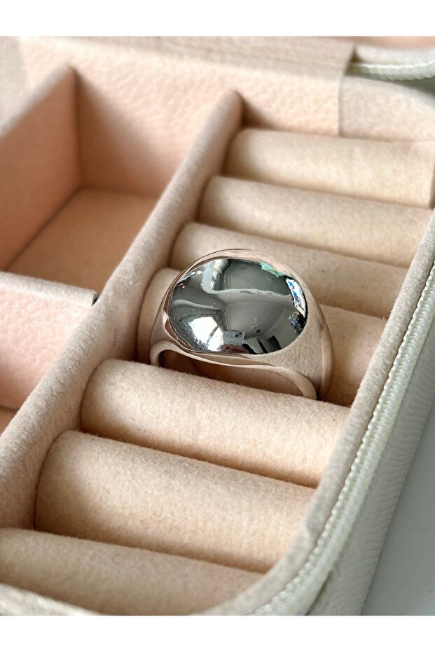 خاتم بيضاوي كبير بومبي - 3