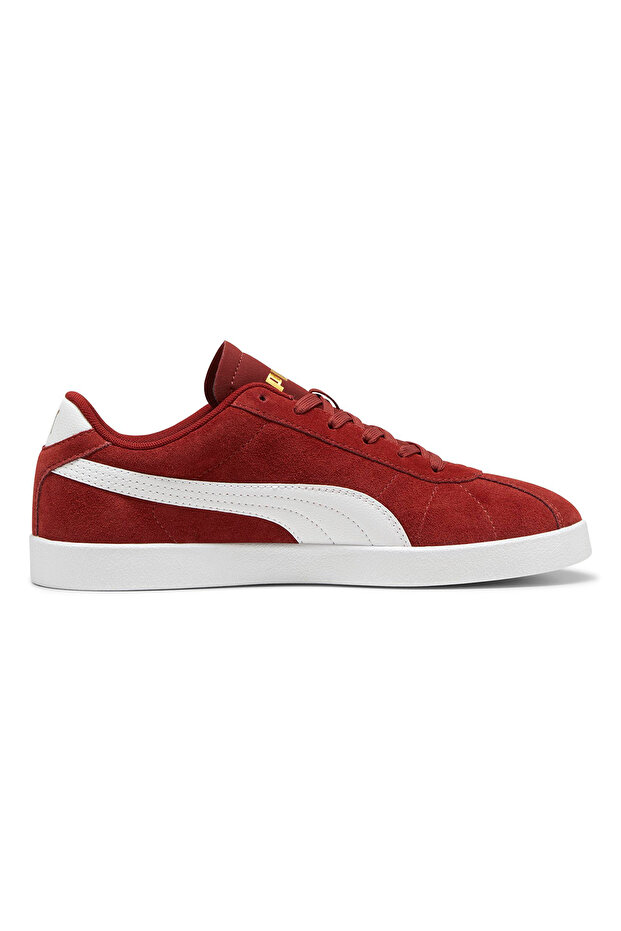 Club II-Intense Red-PUMA White-PUMA Gold - 6