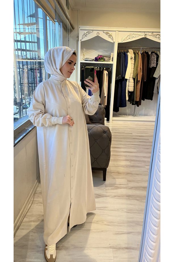 İNVEE 6897 Bej Modal Kap - 6
