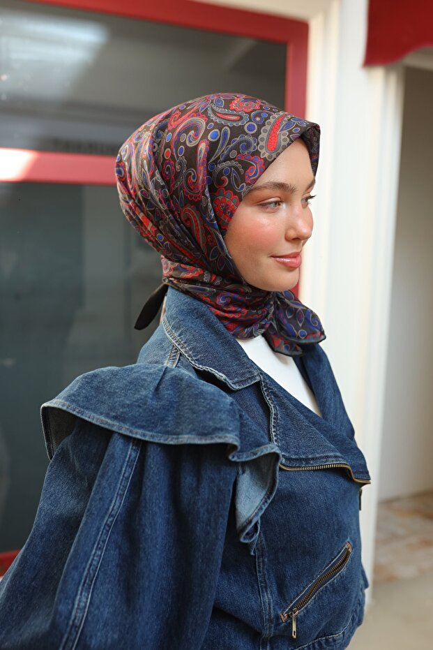 73071-46 Model Eșarfă Moale - 6