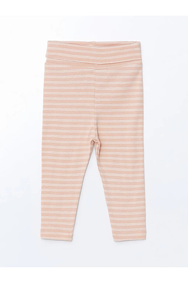 LCW baby Pembe Bisiklet Yaka Kız Bebek Hastane Çıkış Seti - 3