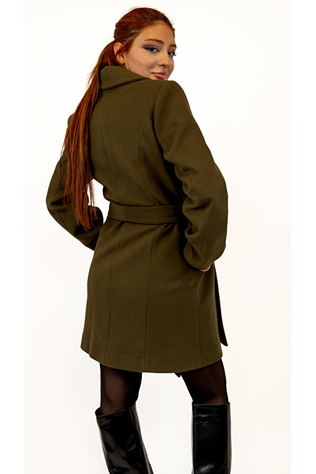 Khaki Intermediate Coat - 4