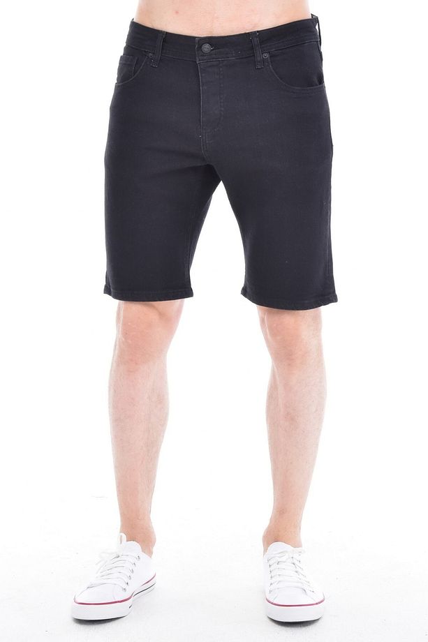Erkek Kot Şort Slim Fit Jean Şort - C342 - 3