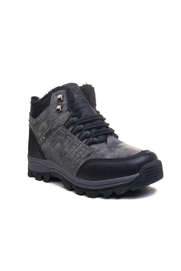 Unisex Fur Inside Thermo Non-Slip Sole Zippered Winter Boots