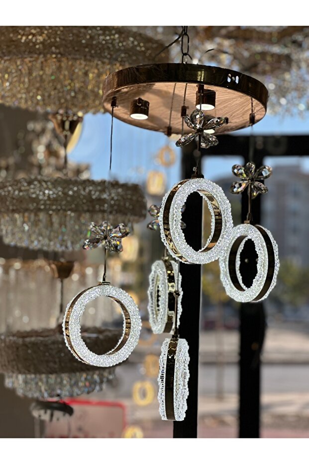 5 SARKIT LÜX LED AVİZE 3 IŞIK SEÇENĞİ - 4