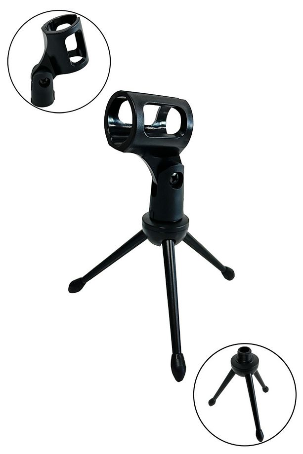SY-26X Mini Masa Tipi Mikrofon Stand - 1