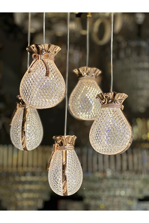 5SARKIT LÜX LED AVİZE 3 IŞIK SEÇENĞİ - 7