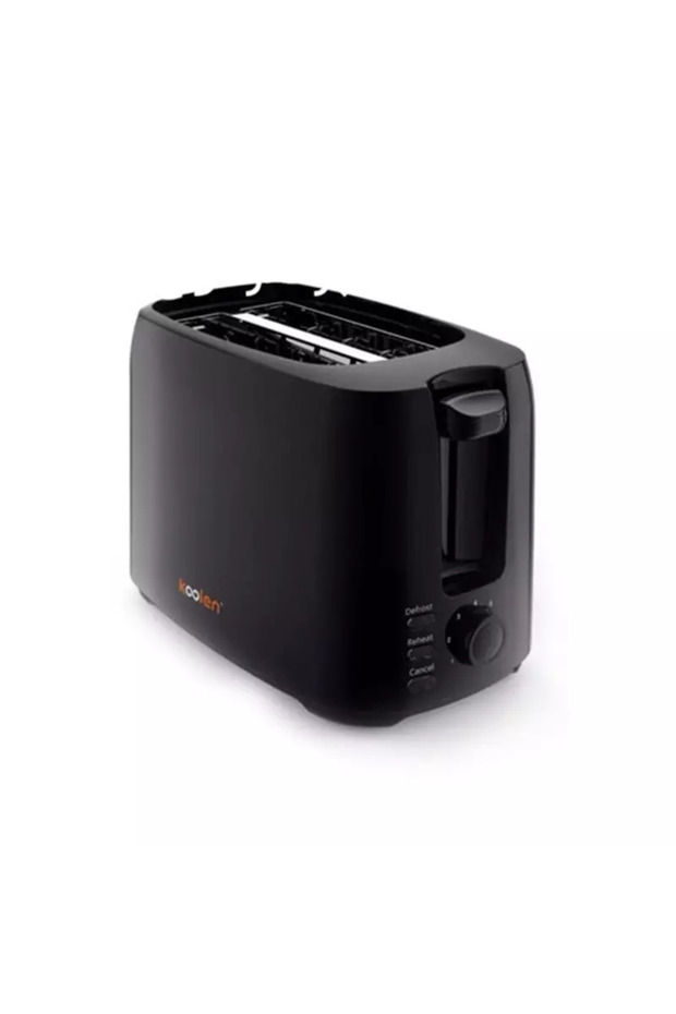 محمصة خبز لشريحتين، 750 واط، أسود - 1