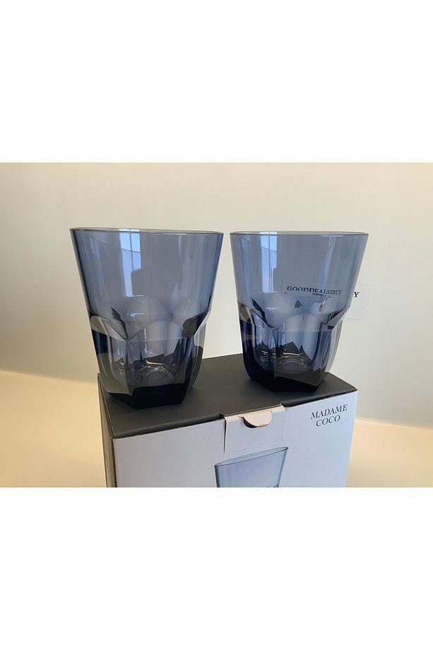 Domme Plastik Bardak - Lacivert - 445 ml - 4