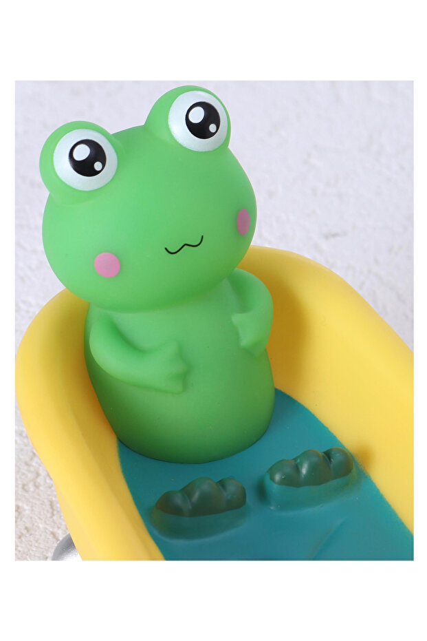 طبق صابون على شكل ضفدع - متعدد الألوان - 8
