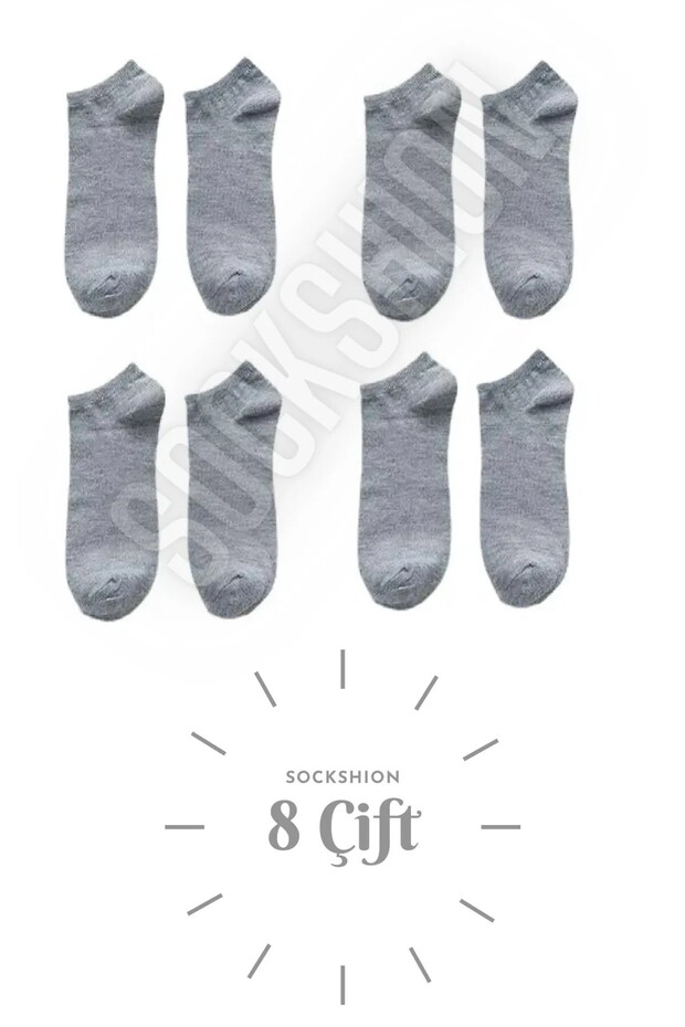 Unisex 4 Pairs Cotton Booties Socks - Comfortable and Stylish Design
