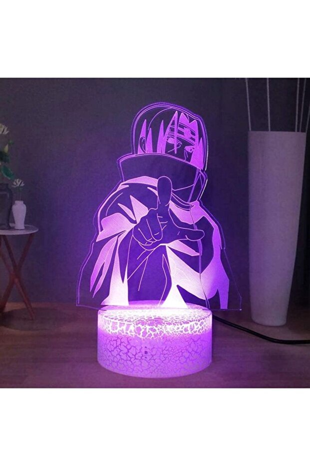 Itachi Uchiha LED Night Light Multicolour 1.18inch