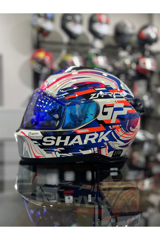 Skwal İ3 Zarco Gp Ledli Kapalı Kask (+1 Mavi Vizör) - 6