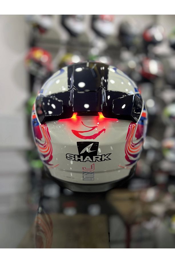 Skwal İ3 Zarco Gp Ledli Kapalı Kask (+1 Mavi Vizör) - 3