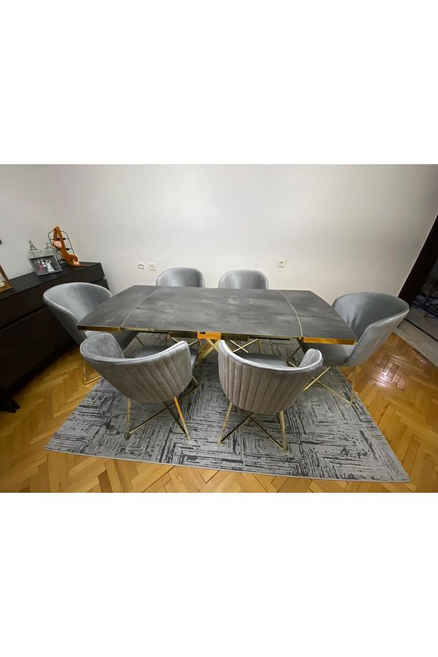 Mutfak Salon Ofis Yemek Masası Sandalyesi (6ADET) Lüx Quality - 6