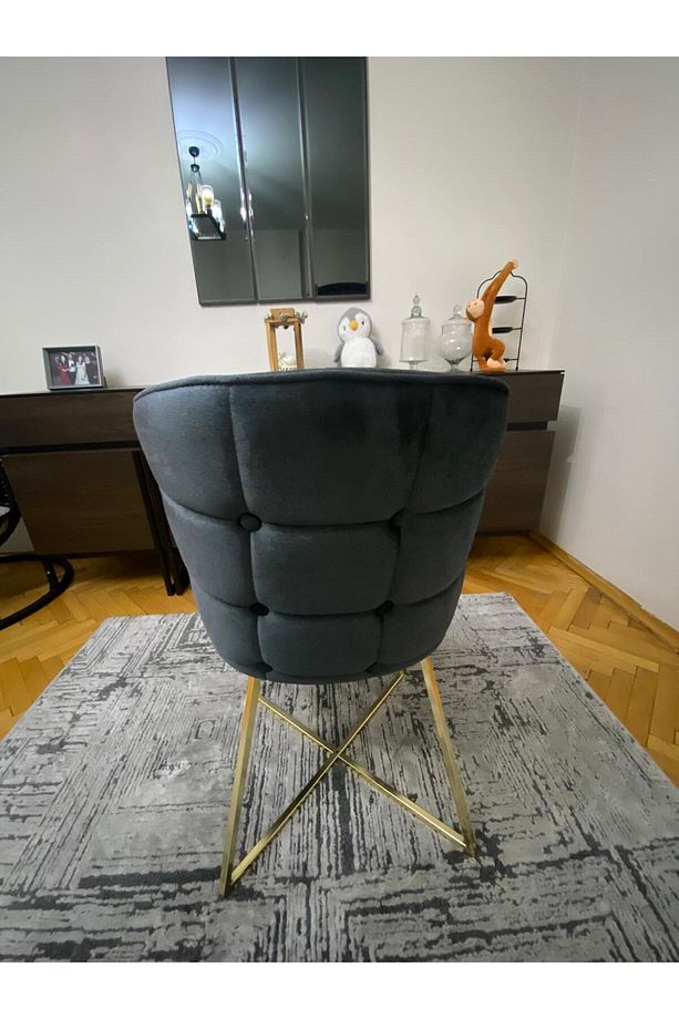 Mutfak Salon Ofis Yemek Masası Sandalyesi (6ADET) Lüx Quality - 1